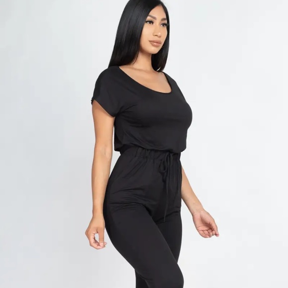 Off-the-Shoulder Jumpsuit - Picture 3 of 8